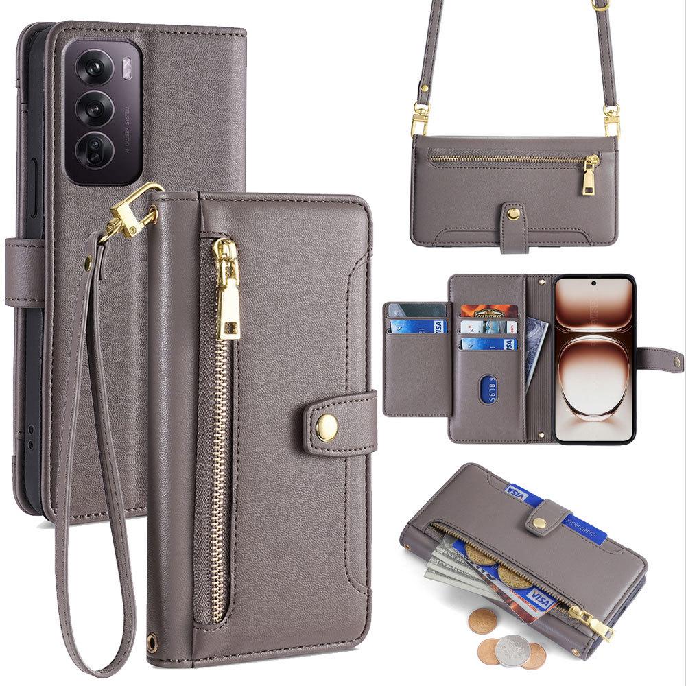OPPO Reno 15 5G Drop-proof Leather Phone Case, Reno 13 Compatible