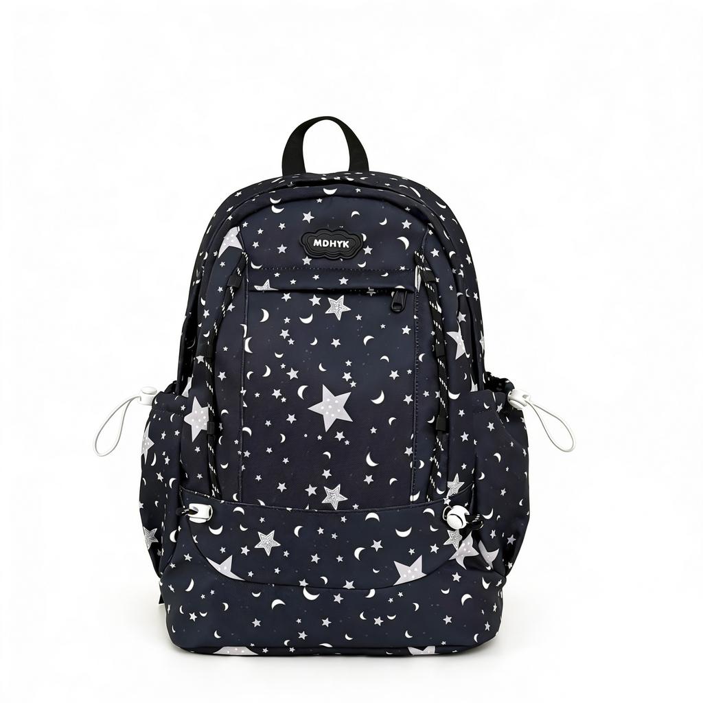 Schoolbag Starry sky clear feeling milk blue middle and high school students backpack Korean in sweet vitality girl travel shoulder