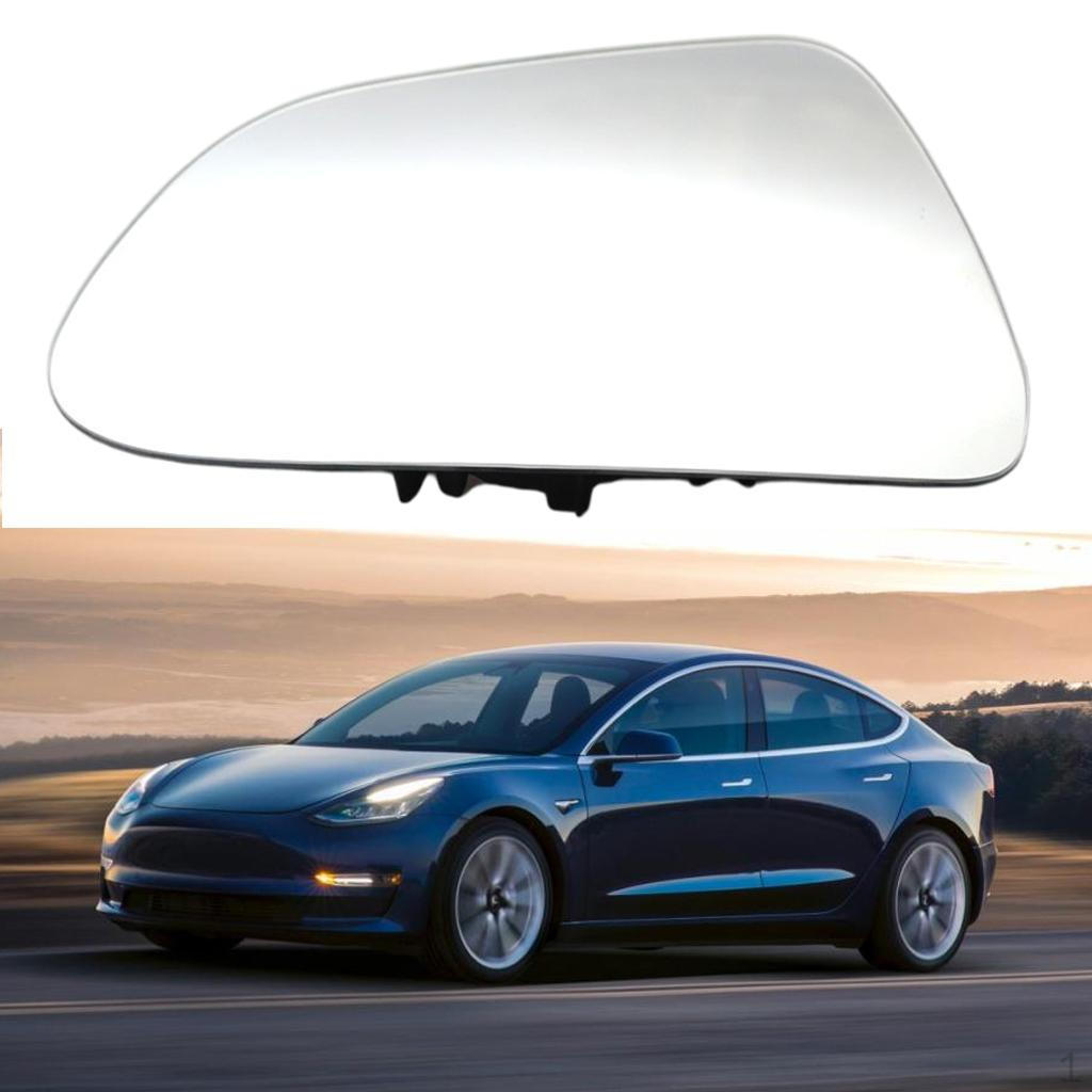 Mirror Glass Convex Heated Replacement 2016 Up Left