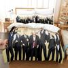 New  Tokyo Revengers Bedding Set Single Twin Full Queen King Size Bed Set Adult Kid Bedroom Duvet Cover Sets Home Textiles
