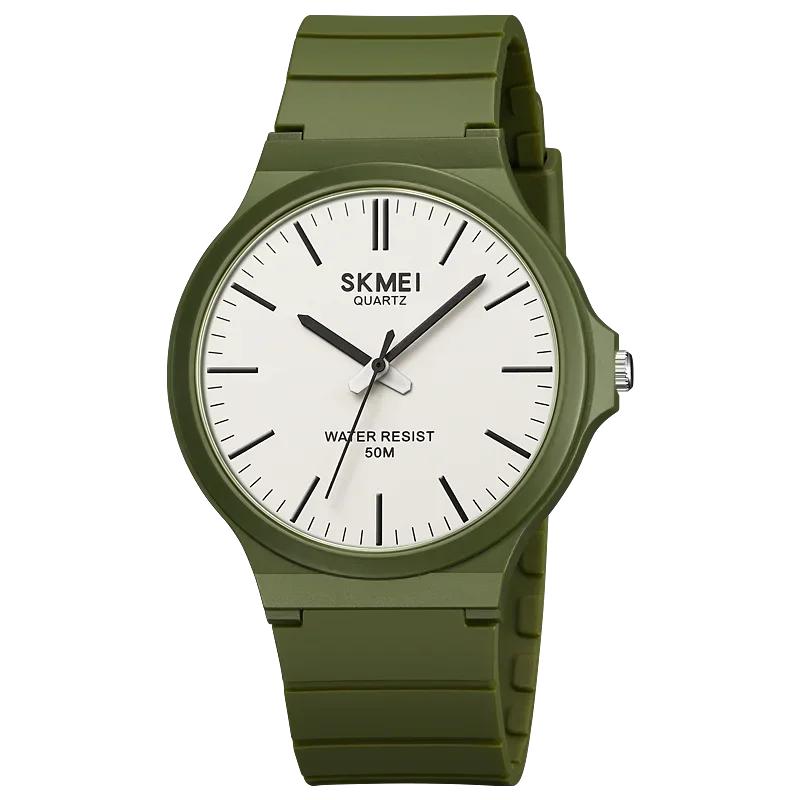 Skmei 2108 Quartz Wristwatches Mens New Simple TPU Strap 3Bar Waterproof Watch For Male Time Clock Reloj Hombre for Fashion Men