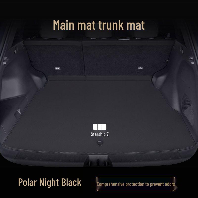Galaxy Starship 7EM-i Trunk Mat: Full-Coverage Interior Modification Accessory