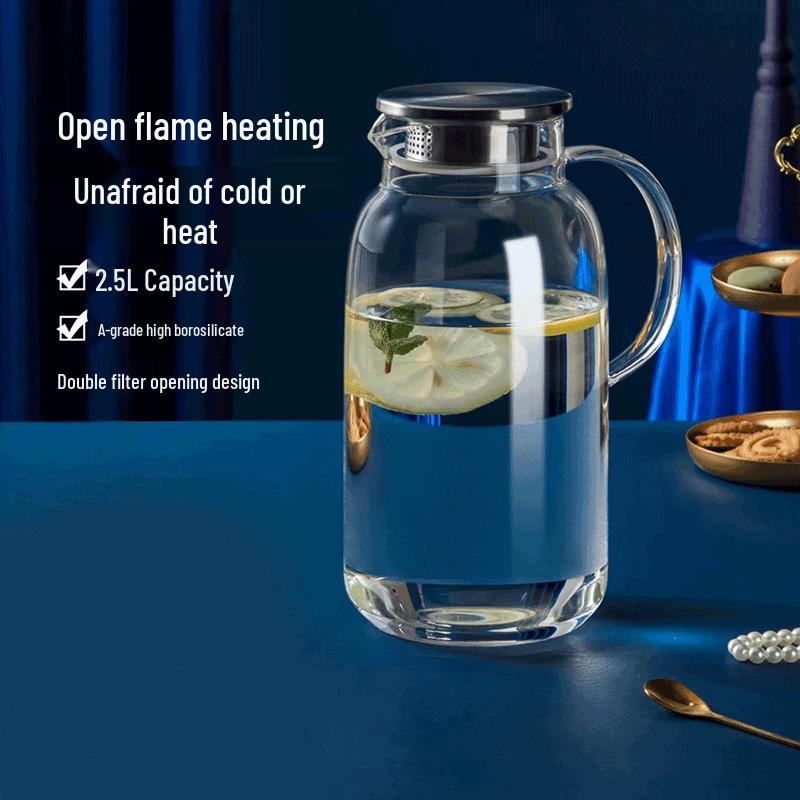 Chui Da Huang Borosilicate Glass Water Pitcher