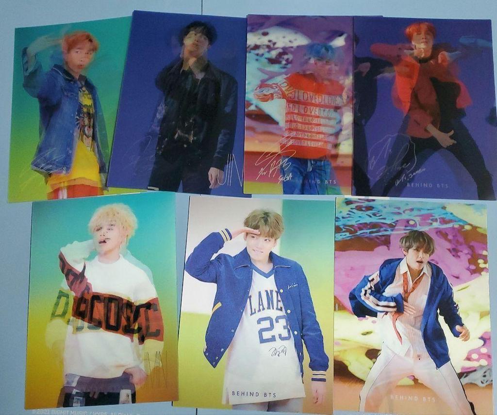 [USED] BTS Official DICON Lenticular Postcard Photobook Included