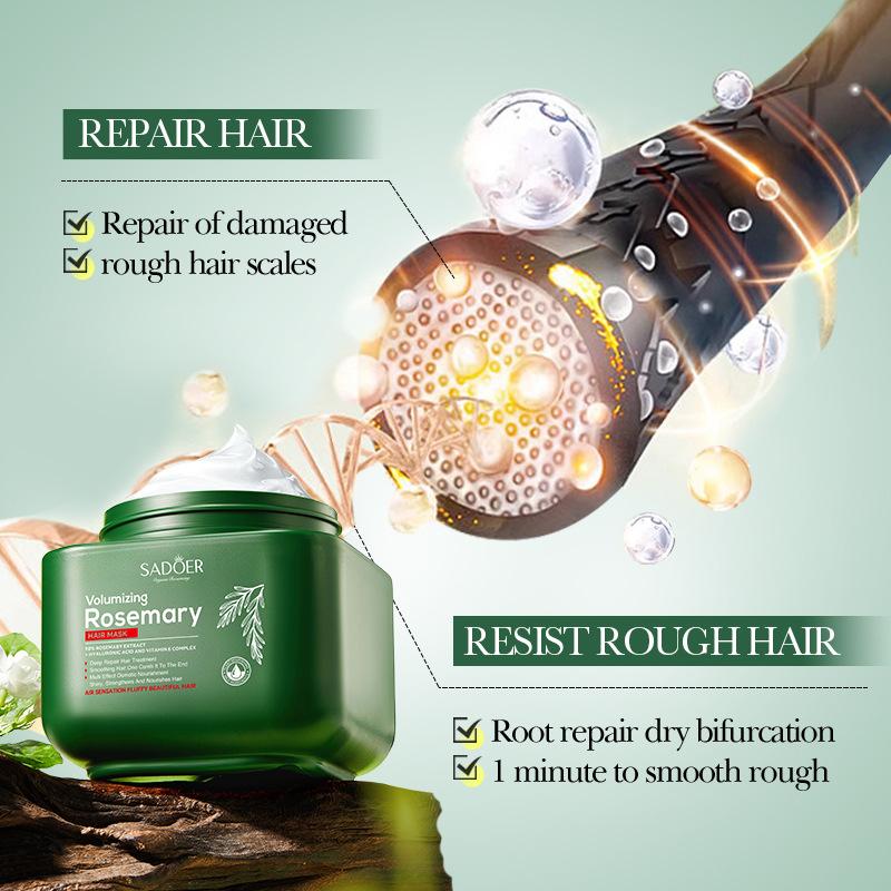 Rosmarin Rosmarin 500ml SADOER Reparatur Nährend Weichmachender Conditioner