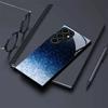 Starry Sky Gradient Blue Pattern Glass Phone Case Suitable for Samsung Galaxy S26 S25 S24 S22 S21 S20 FE/Ultra/Plus Hard Case