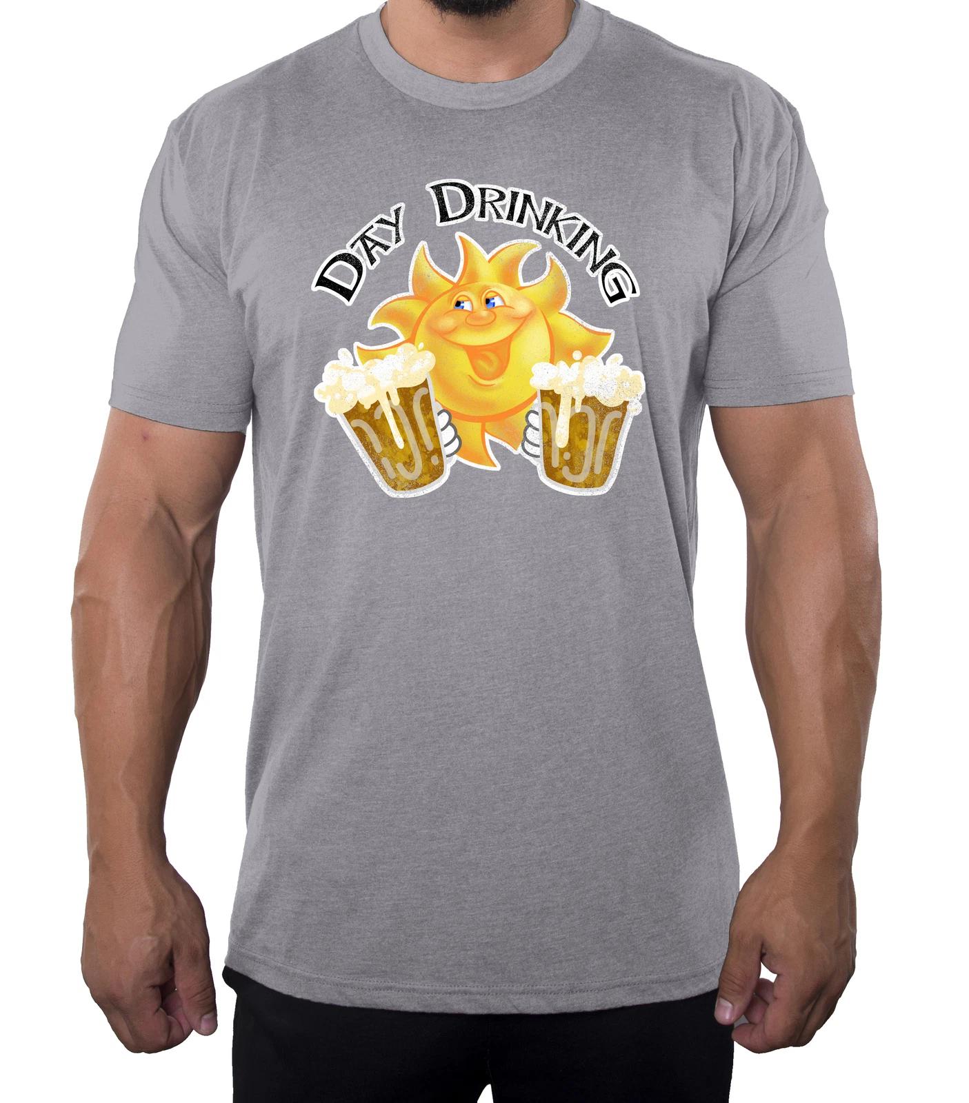 Funny Vintage Day Drinking St Patrick s Day, Patty T-Shirts, Funny Men s Tees! 4XL