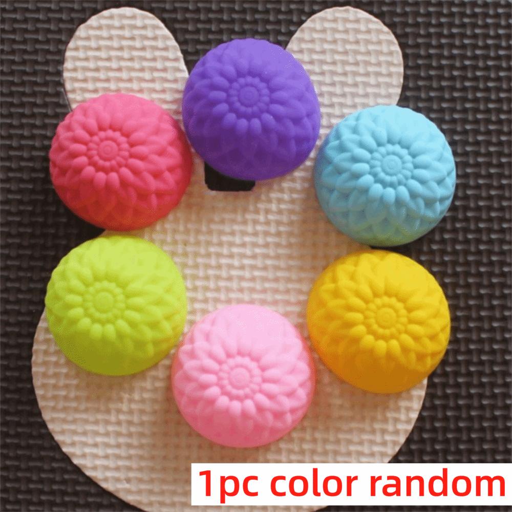 5cm Cupcake Baking Tools Flower Designs Mould Mini Soap Molds New Silicone Cake Mold