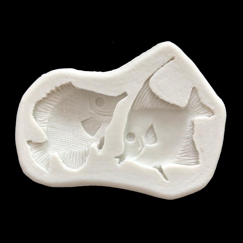 

Fishs Silicone Molds Fondant Mold Cake Decorating Tools Candy Chocolate Sugarcraft Gumpaste Mold Baking Tool