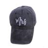 Retro Washed Aged Baseball Hat Fashion Letter Printed Peaked Caps Solid Color Duck Tongue Cap Men Women Sun Visor