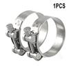 Hose Clamps-Clips Stainless Steel Heavy Duty T Bolt Exhaust Type 1-50 For Engine Intake Hose Exhaust Clamps Turbo Pressure Hoses