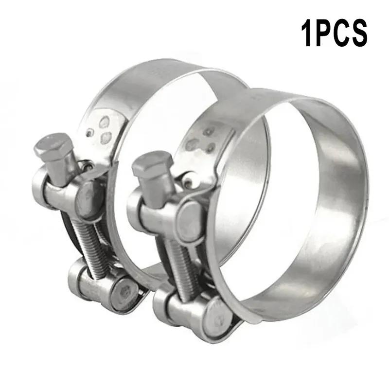 Hose Clamps-Clips Stainless Steel Heavy Duty T Bolt Exhaust Type 1-50 For Engine Intake Hose Exhaust Clamps Turbo Pressure Hoses