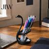 Durable Stationery Holder 3D Printed Swan Pen Holder, Decorative Desk Organizer, Aesthetic Storage Eco-friendly Container, Minimalist for Home Office