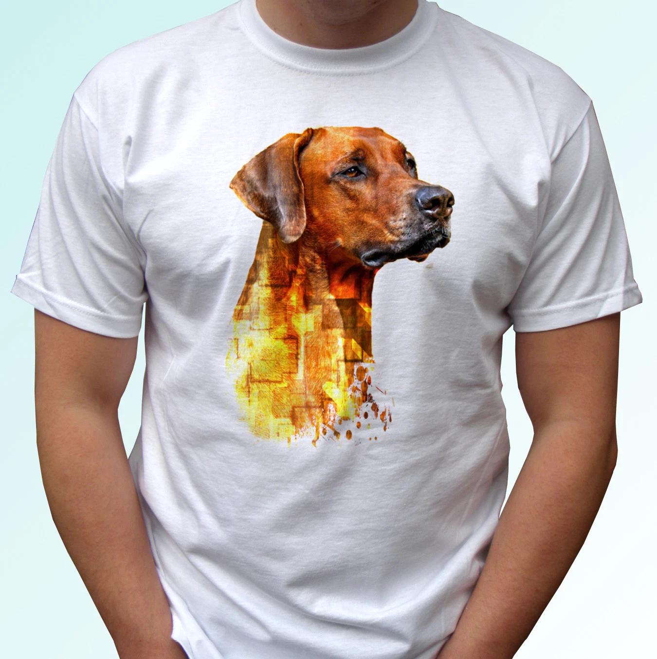 

Rhodesian Ridgeback white kids boys T-Shirt tee lion dog top - s s kids baby sizes 140