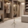 Freestanding Iron-Wire Full-Body Mannequin Display Rack Stable Adjustable-Height
