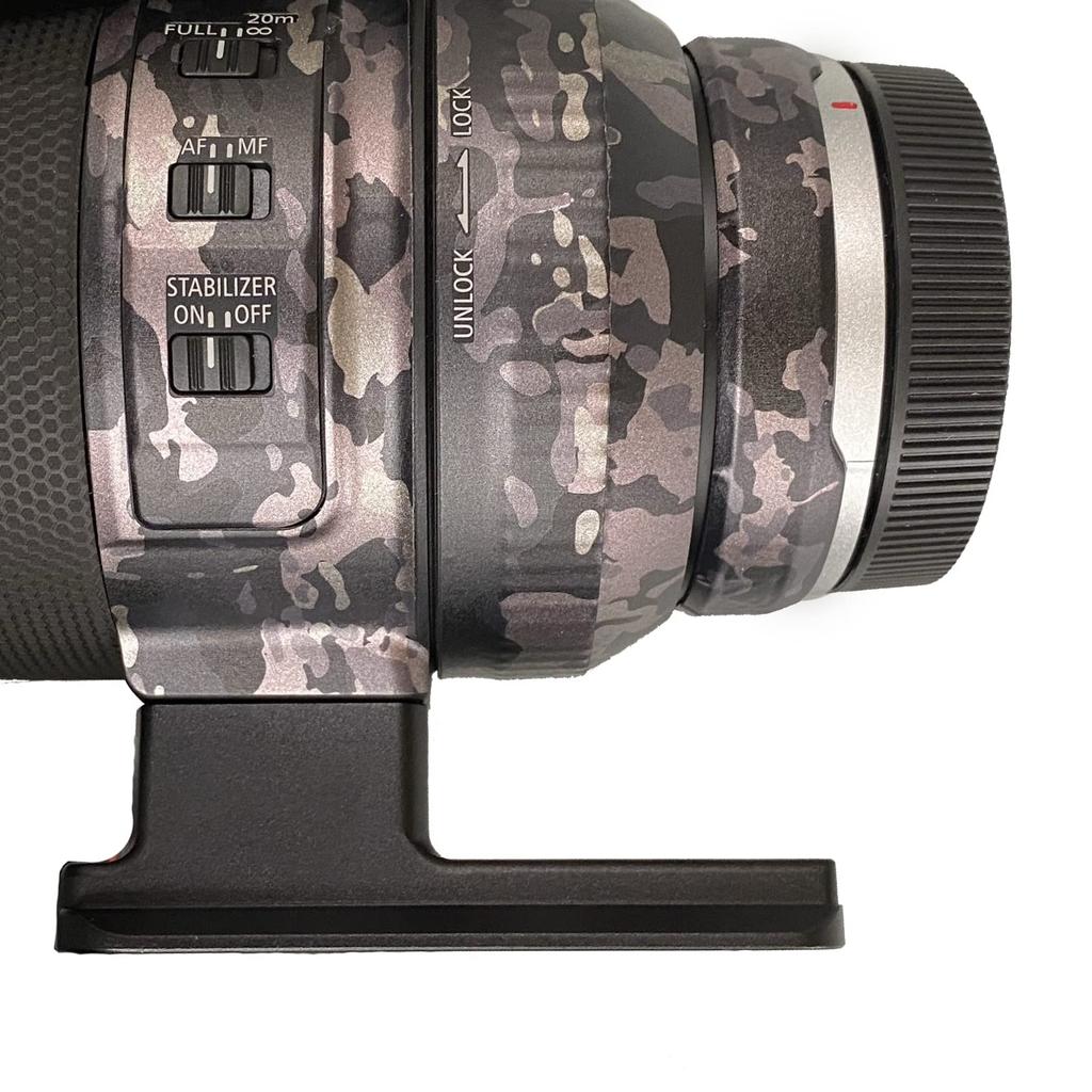 Haoge Stojan na objektiv pro Canon RF 800mm F11 STM a 600mm F11 STM Bezzrcadlový Kompatibilní se stylem rychloupínání LF-RF68 Objektivy. Destičky Acra-Swiss.