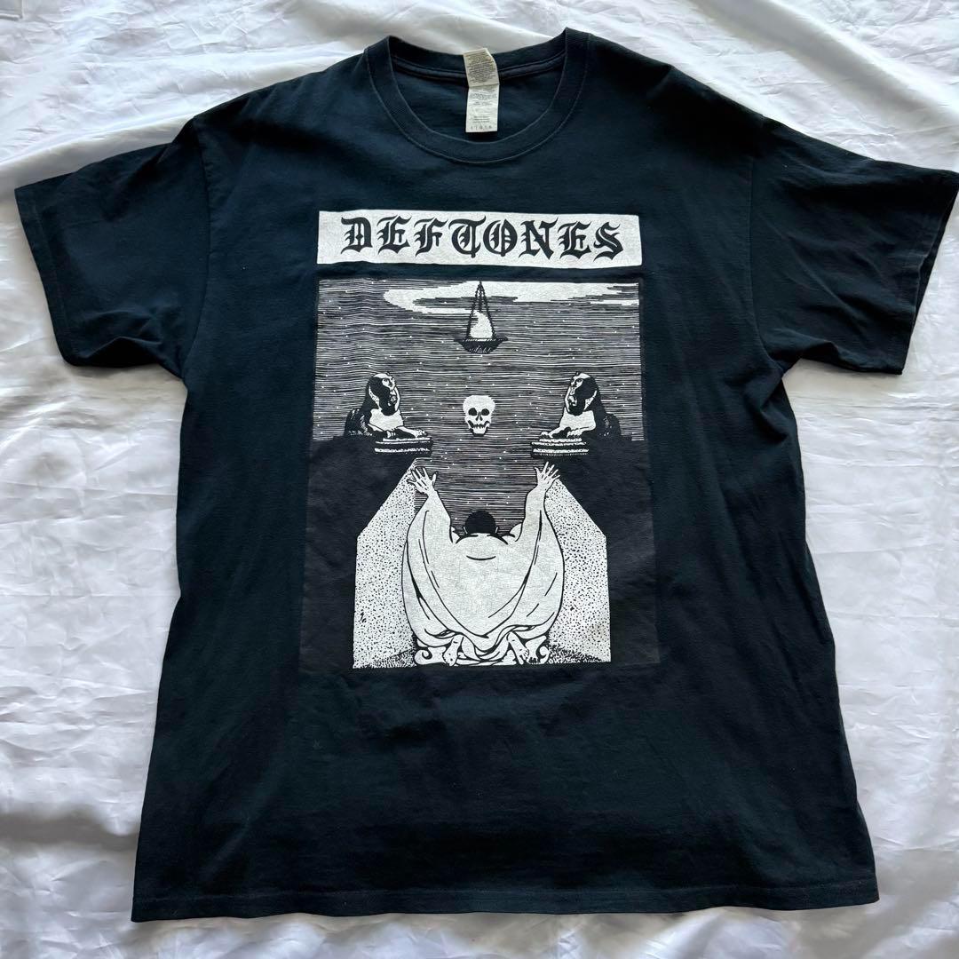Deftones Ceremony Heavy Cotton Black Unisex T-shirt Size S-5XL L