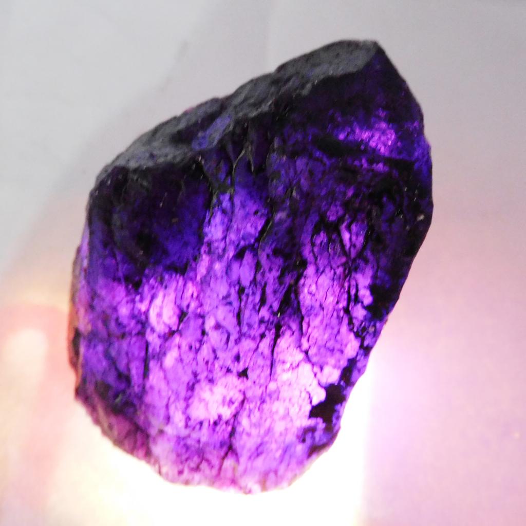 Huge Size Purple Sapphire Rough 614.05 Ct Natural Uncut CERTIFIED Loose Gemstone M-714-Ra