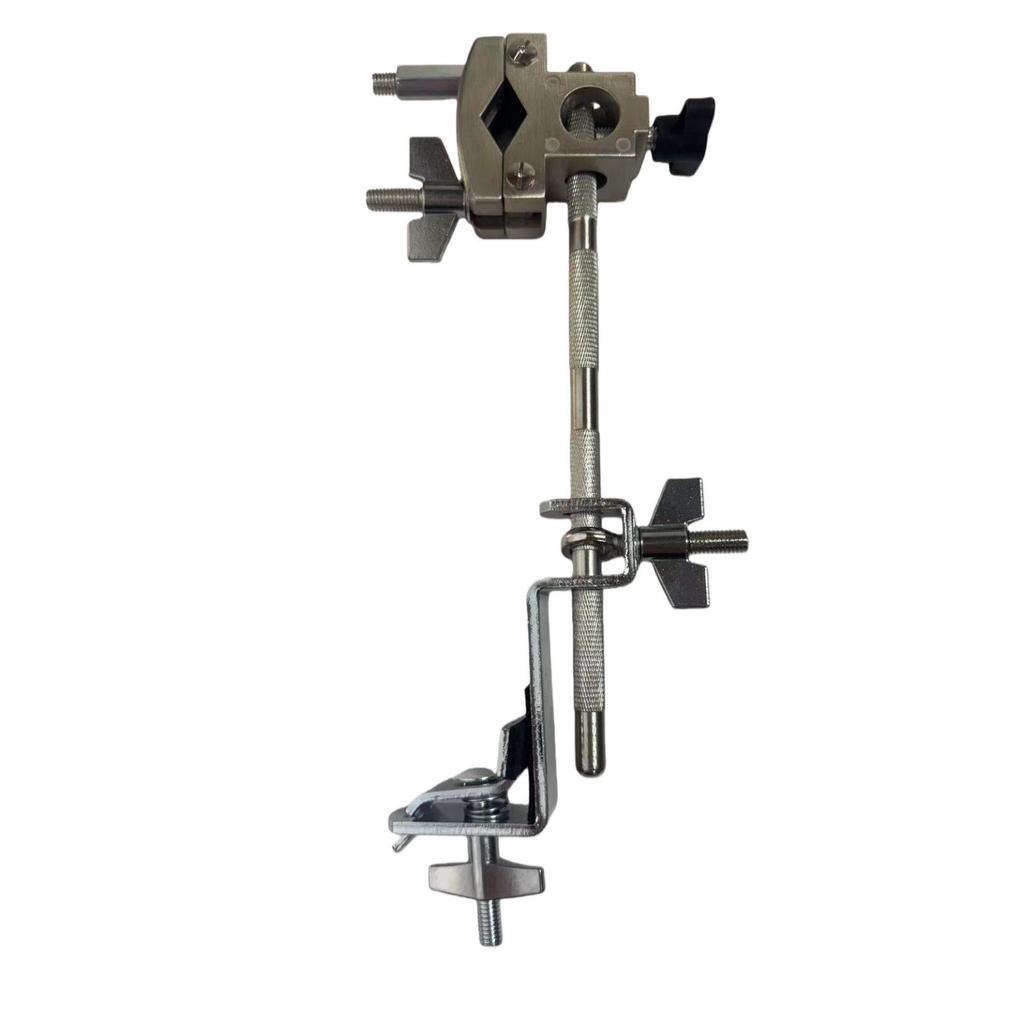 Cowbell Clip and Cymbal Stacker with Hi-Hat/Cymbal Stand Clamp