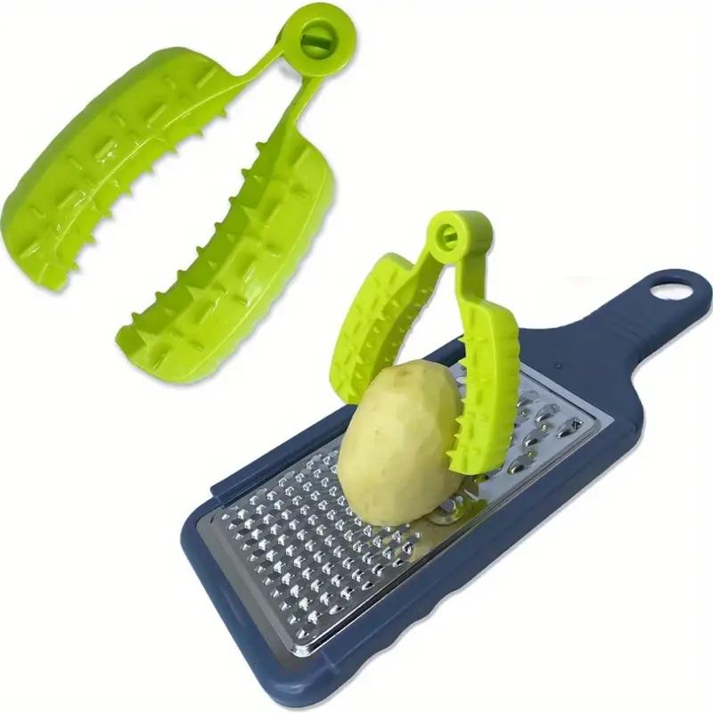 1PCS Multifunctional Kitchen Hand Guard Clip Household Cutting Vegetable Anti-cut Finger Guard Hand Guard Finger Protection Cover Anti-cut Artifact