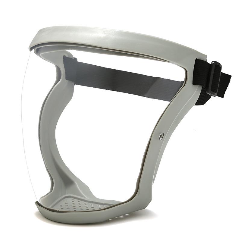 

High-Definition Transparent Anti-Droplet Face Shield with Dustproof Riding Goggles 968