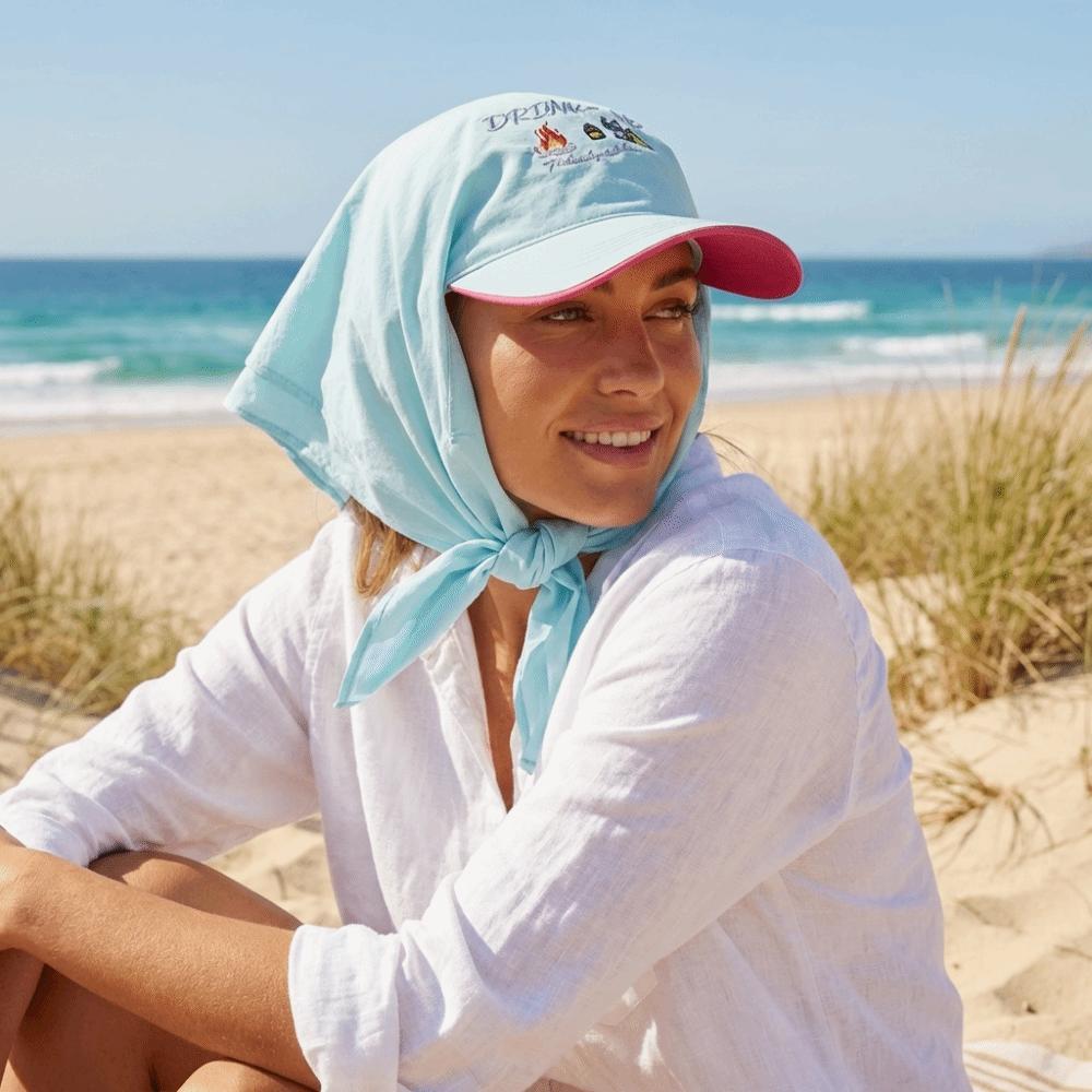 Cotton Headscarf Baseball Hat Sunshade Sunshade Baseball Cap  Hip Hop