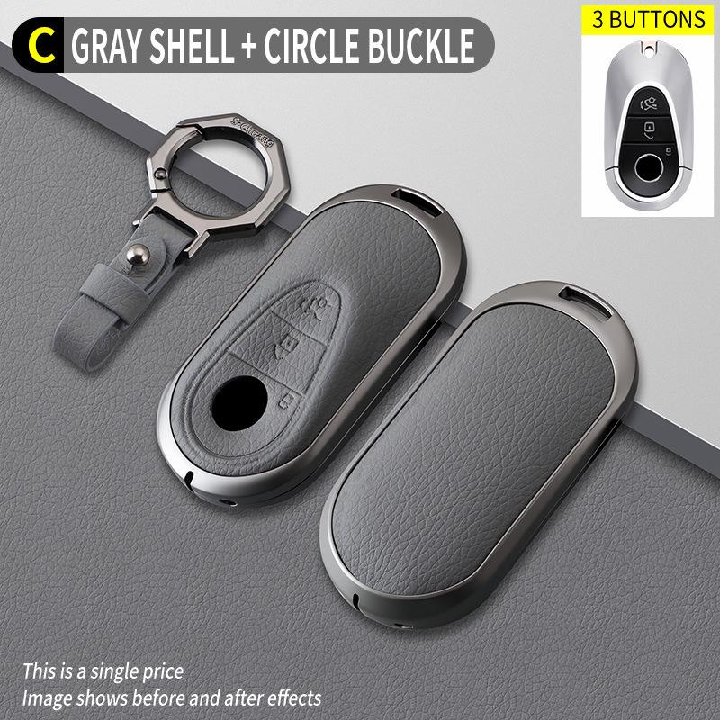 Maybach Model A Key Case In Elephant Grey
