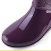 Fashion Rain Boots Women Waterproof Kitchen Car Wash Work Non-slip Mid-Calf Water Boots Antiskid Wear-Resistant Thickened Women Shoes