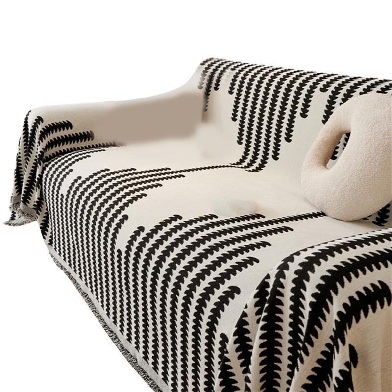 

Four Seasons Sofa Blanket Abstract Aesthetic Tapestry Home Decor Dust Cover Thread Blanket Camping Cover