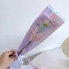 50pcs DIY Single Rose Flower Wrapping Bag Plastic Rose Sleeves Flower Wrapping Bag  Teacher's Day