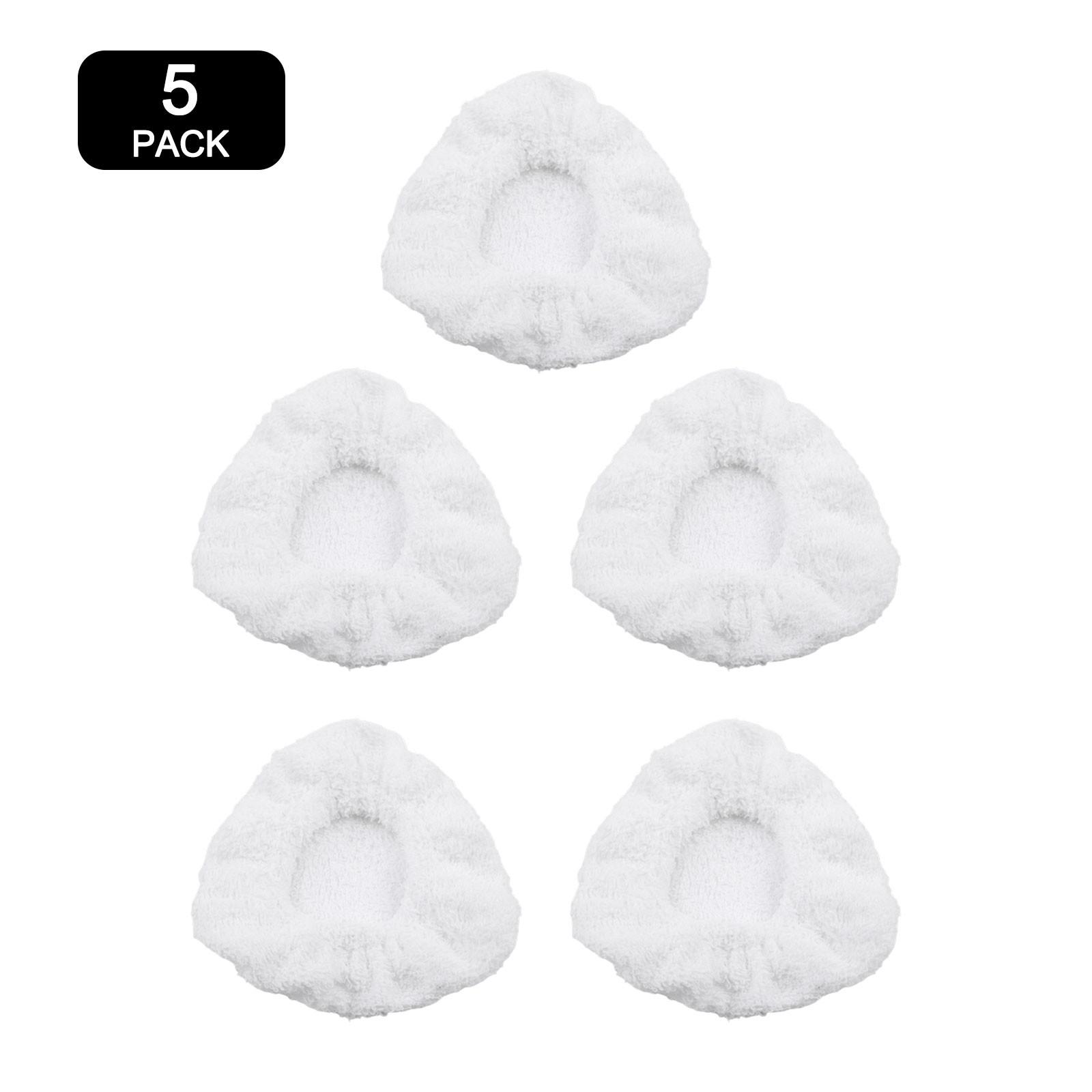 Microfiber Bonnets Reusable Cleaning Pads Cost-effective Solution 5 PACK