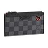 Lv Utility Canvas Coin Purse Card Holder Checkerboard Men Accessories N60354