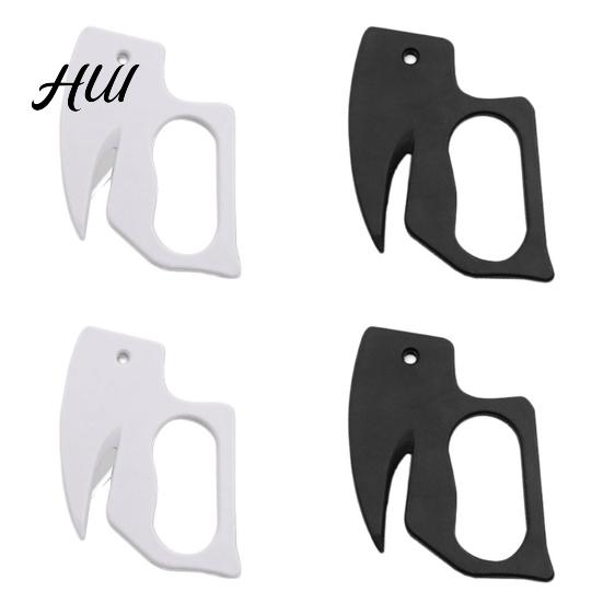 Plastic Letter Opener 4Pcs Portable Safe Envelope Slitter Compact Christmas Gift Wrapping Tool for Home And Office Cutter