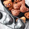 8 Mulden Bär Backform Madeleine Backform Cartoon Tierform Muffin Kuchen Home DIY Backform Kohlenstoffstahl Dekorationswerkzeug