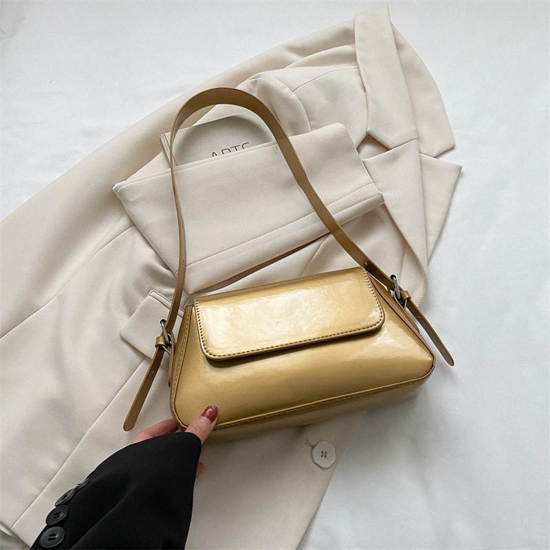 Trendy Pu Leather Small Shoulder Bag For Women 2023 Stylish Casual Crossbody