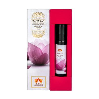 Rola de ulei Banaras (8 ml), Sticla cu role cu ulei aromat Banaras,