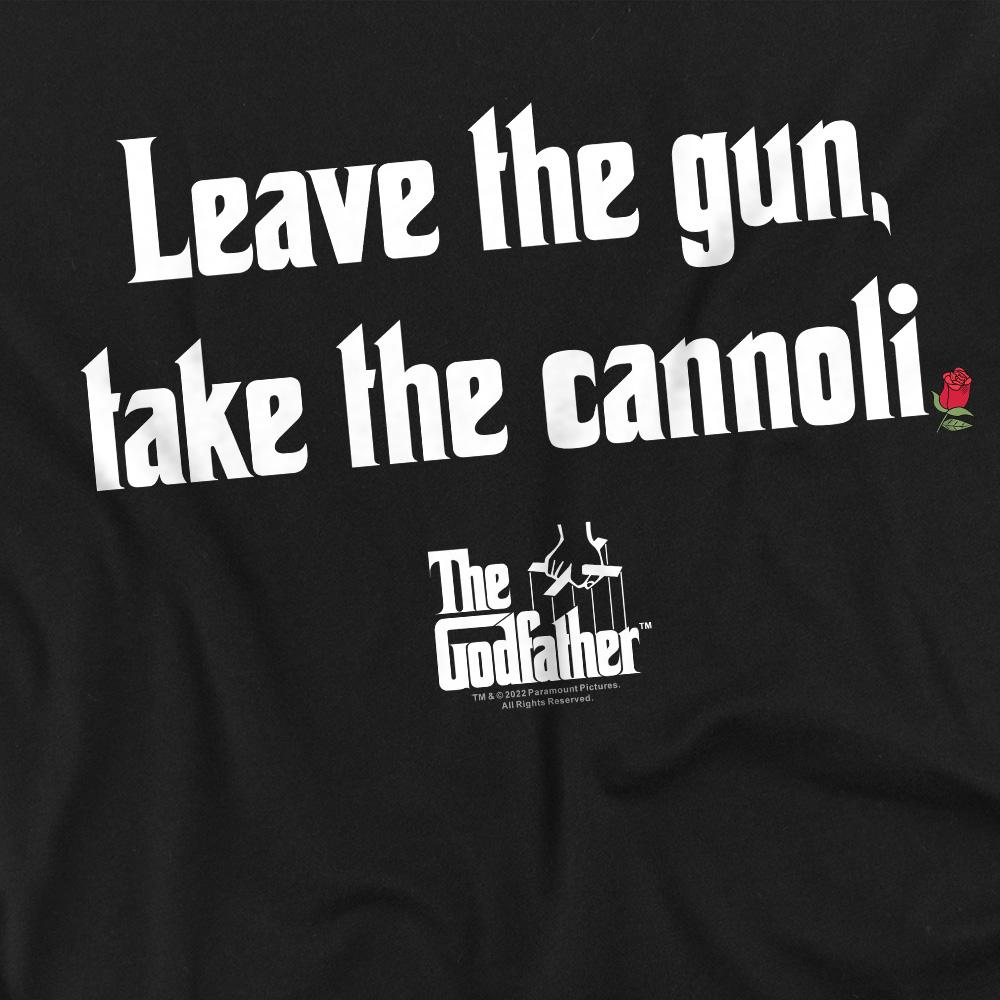 The Godfather Mens Gun Cannoli T-Shirt