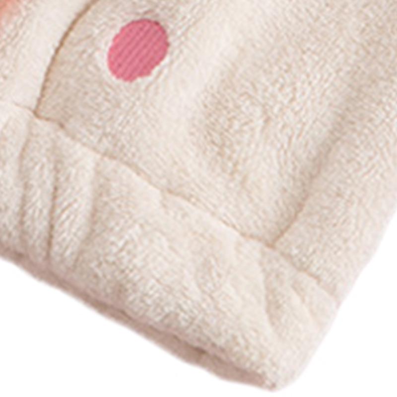 Hair Drying Caps Ultra Absorbent Microfiber Shower Wrap Towels Soft Cute Cartoon Quick Drying Bath Hat for Wet Long