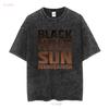 SOUNDGARDEN Black Hole Sun T SHIRT S 5XL Chris Cornell Audioslave Retro Band TEE Vintage Washed Versatile Fashion Stretched