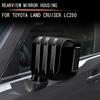 For Toyota Land Cruiser Prado 250 J250 LC250 2024 2025 ABS Car Side Rearview Mirror Shell Cover Trim Exterior Parts