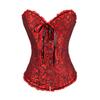 European Size 819 Black Court Corset: Abdomen Control Body Shaper