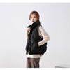 Down vest women's autumn and winter new stand-up collar small fashionable versatile outer vest jacket tide