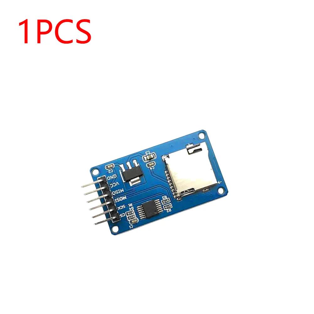 1-4pcs Micro SD Storage Expansion Board With 6 Pins 5V 3.3V Micro SD TF Card Memory Shield Module SPI for Arduino DIY Kit