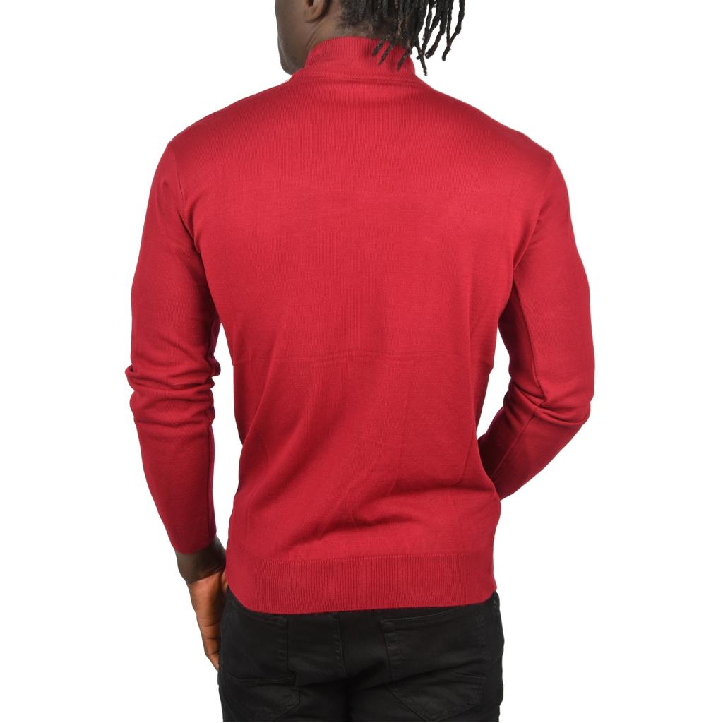 DeepSEA Rollkragenpullover mit halbem Rollkragen und Zickzackmuster, schmaler Schnitt, Rollkragenpullover 2505496