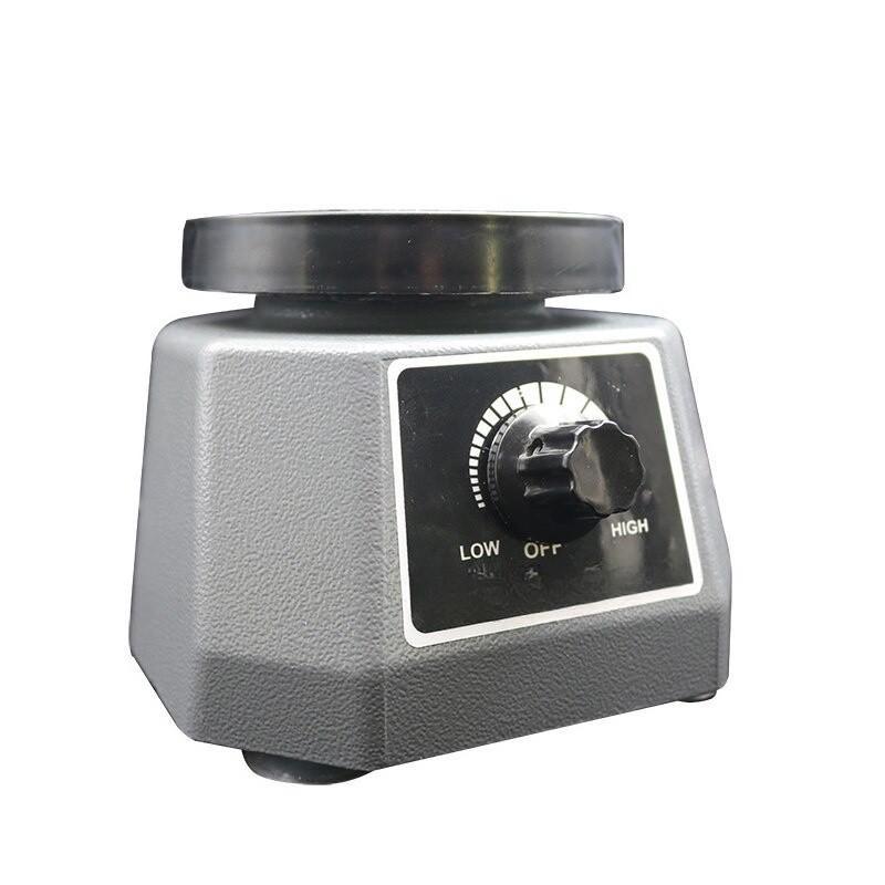 4'' Round Vibrator for Laboratory and Craft with Lamp Small Gypsum Variable Intensity Shaker Oscillator Dental Lab Equipment