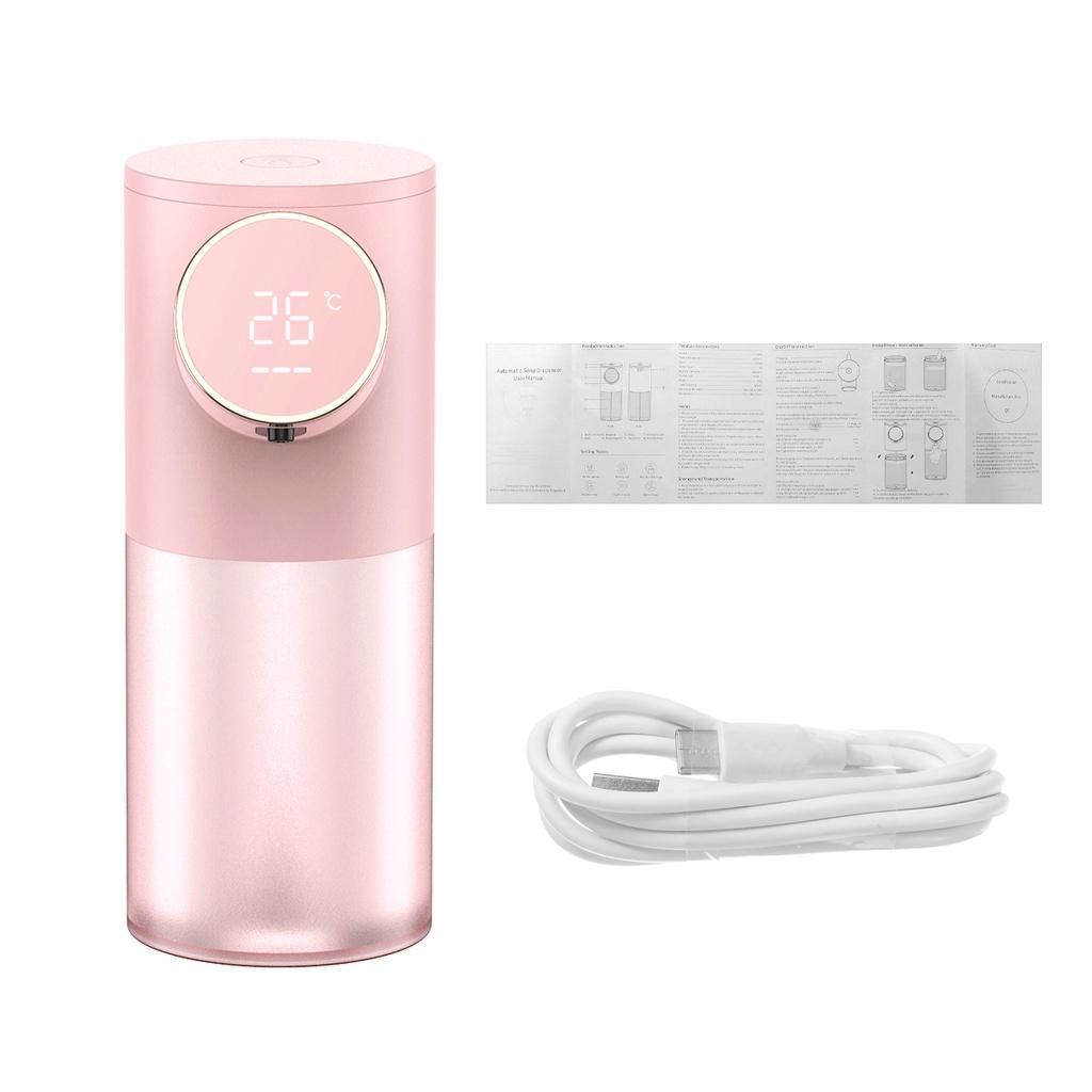 3W 320ML Vodotěsný Digitální Displej Dávkovač Mýdla Dobíjecí Infračervená Indukce Automatický Dávkovač Mýdla