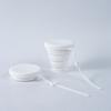 New 220ML Silicone Folding Cup Heat Resistant Portable Drinking Cups With Lid Food Grade Travel Water Cup Travel Use