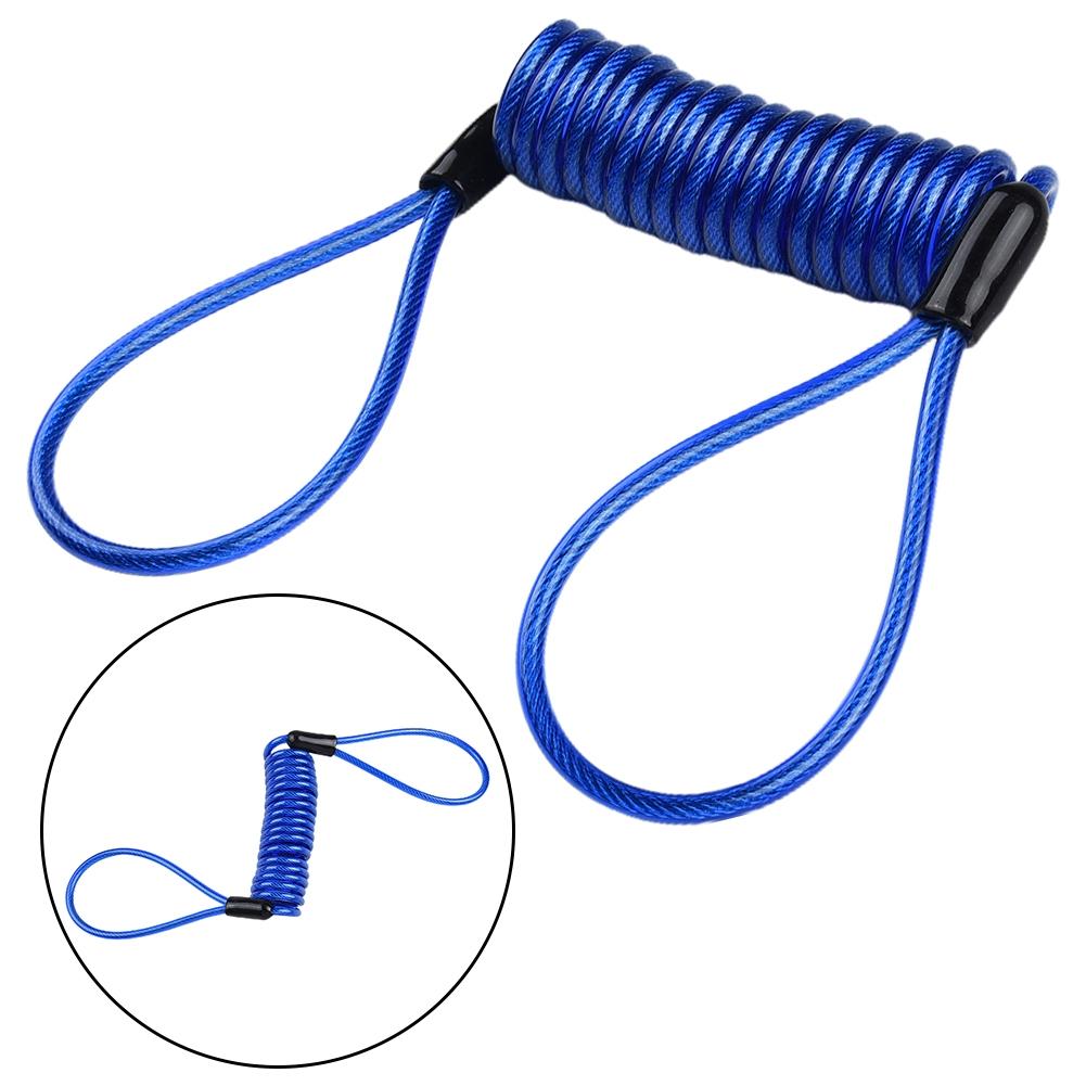Coil Motorcycle Motorbike Lock Reminder Cable High Quality