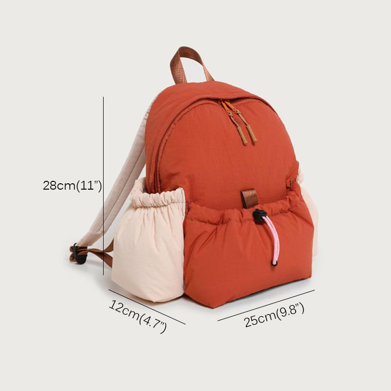 2025 Zweifarbige Kleine Damenrucksäcke Hohe Qualität Wandern Klettern Sportrucksack Tragbar Wasserdicht Tagesrucksack Für Reise