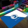 Brighton & Hove Albion Football Design Crystal Velvet Carpet Cozy Non?Slip Printed Rug For Bedroom Living Room Entrance